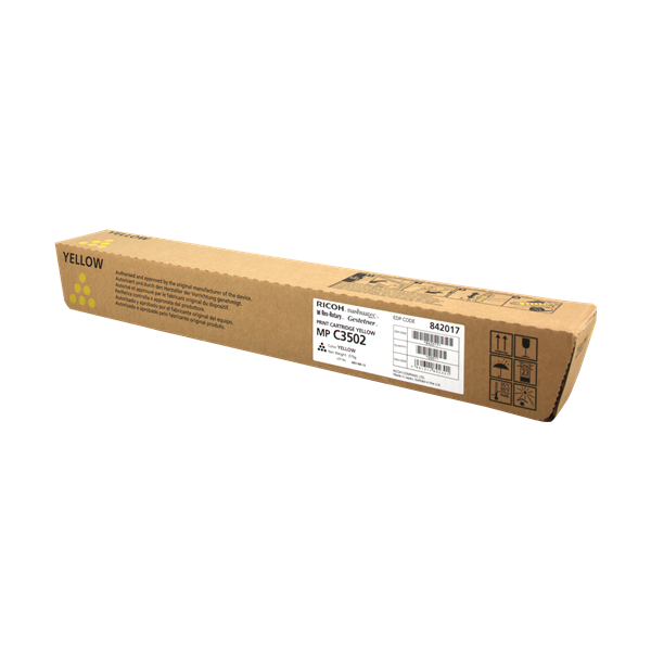 OEM Ricoh 842017 Yellow MP C3502