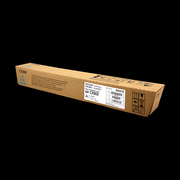 OEM Ricoh 842019 Cyan MP C3502