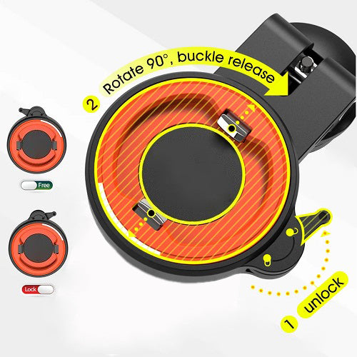 Telefono laikiklis dviračiui, motociklui, motoroleriui tvirtinamas ant rėmo (varžtas M8), juodas