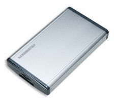 MANHATTAN External Enclosure with Card Reade (8in1)r and One-Touch Copy, for 2.5" IDE HDD, USB2.0, copys files from card to HDD without computer, 702911