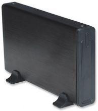 MANHATTAN External Enclosure USB 2.0, SATA, 3.5", black, 709026