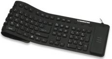 MANHATTAN, Roll-up Keyboard, dust-, moisture- and spill-resistant membrane key , USB, Full size, 177436