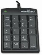 MANHATTAN Numeric Keypad,  USB, Ultra Slim, Asynchronous, 176354