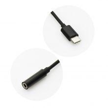 PTC Audio Adapter HF/audio Type-C - Jack 3.5mm black