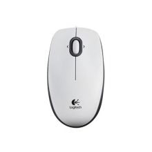 Logitech B100 Optical  USB Mouse, White, 910-003360