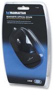 MANHATTAN Silhouette Optical Mouse, 3 buttons + scroll, 1000dpi, USB, 177658