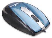 MANHATTAN MO1 Mini mouse, USB, three Buttons with Scroll Wheel, 1000 dpi, Blue 177955