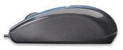 MANHATTAN MO1 Mini mouse, USB, three Buttons with Scroll Wheel, 1000 dpi, Blue 177955