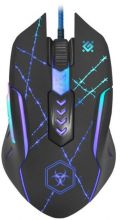 DEFENDER Wired gaming mouse Forced GM-020L, 5 buttons 3200dpi, black, 52020