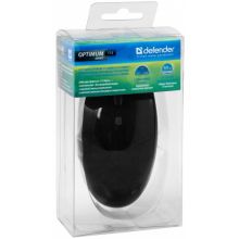 DEFENDER Mouse, Wireless optical mini-mouse, black, (1000/1500/2000 dpi) Optimum 115 Nano, 52115