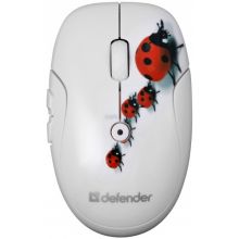 DEFENDER Wireless optical mouse, To-GO MS-565 Nano, TO-GOMS565Ladybird, 52567