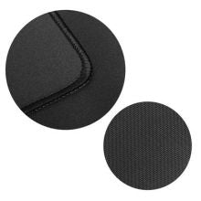 PTC Gaming mouse pad 350x250x3mm, black/ black stitching