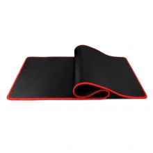 PTC large Gaming mouse pad 700x300x3mm, black/ red stitching