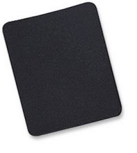 MANHATTAN Fabric mouse pad, 6mm, black, ICA-MP 10 Black 423526