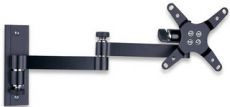 MANHATTAN Universal Flat-Panel TV Articulating Wall Mount,Double arm supports one 13¦ to 30¦ television, 423670
