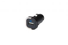 Ednet Car charger mini 12/24V - USB 5V 1A black, 31800