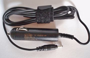 Planšetinio kompiuterio auto maitinimo šaltinis ACER 12V, 18W: 12V, 1.5A