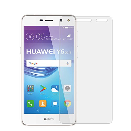 Apsauginis grūdintas stiklas Huawei Y6 (2017, 2.5D)