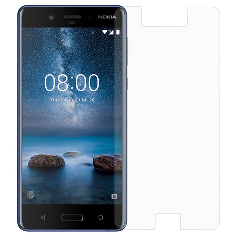 Apsauginis grūdintas stiklas Nokia 8 (2.5D)