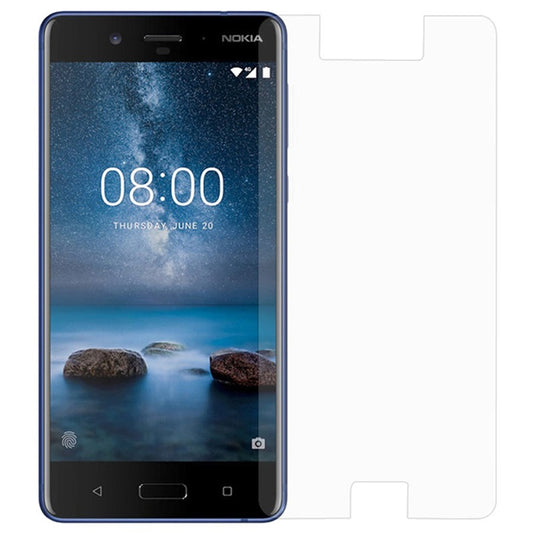Apsauginis grūdintas stiklas Nokia 8 (2.5D)