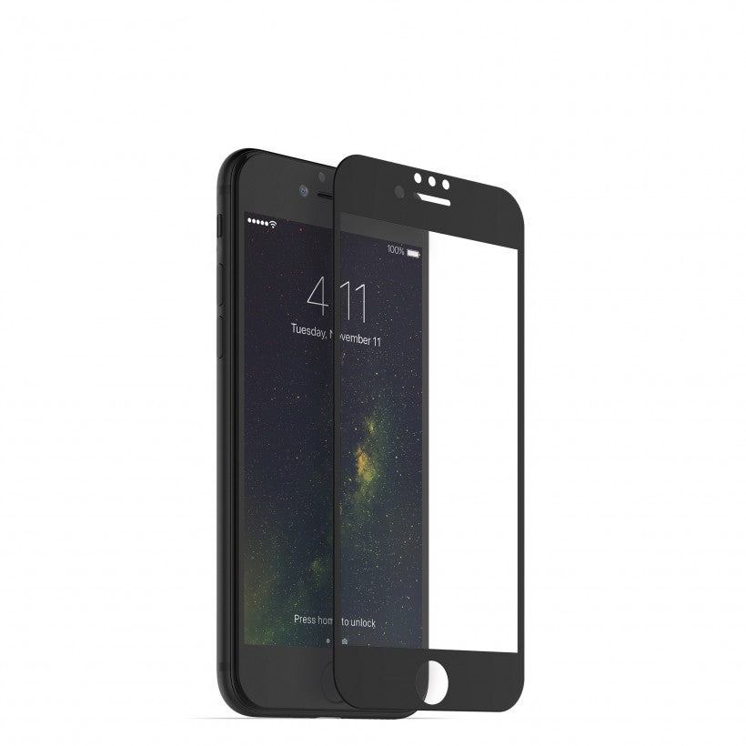 Apsauginis stiklas APPLE iPhone 6+/ 7+/ 8+ (3D, juodas)