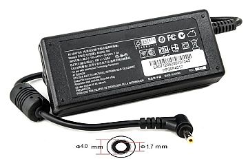 Nešiojamo kompiuterio įkroviklis HP 30W: 19V, 1.58A