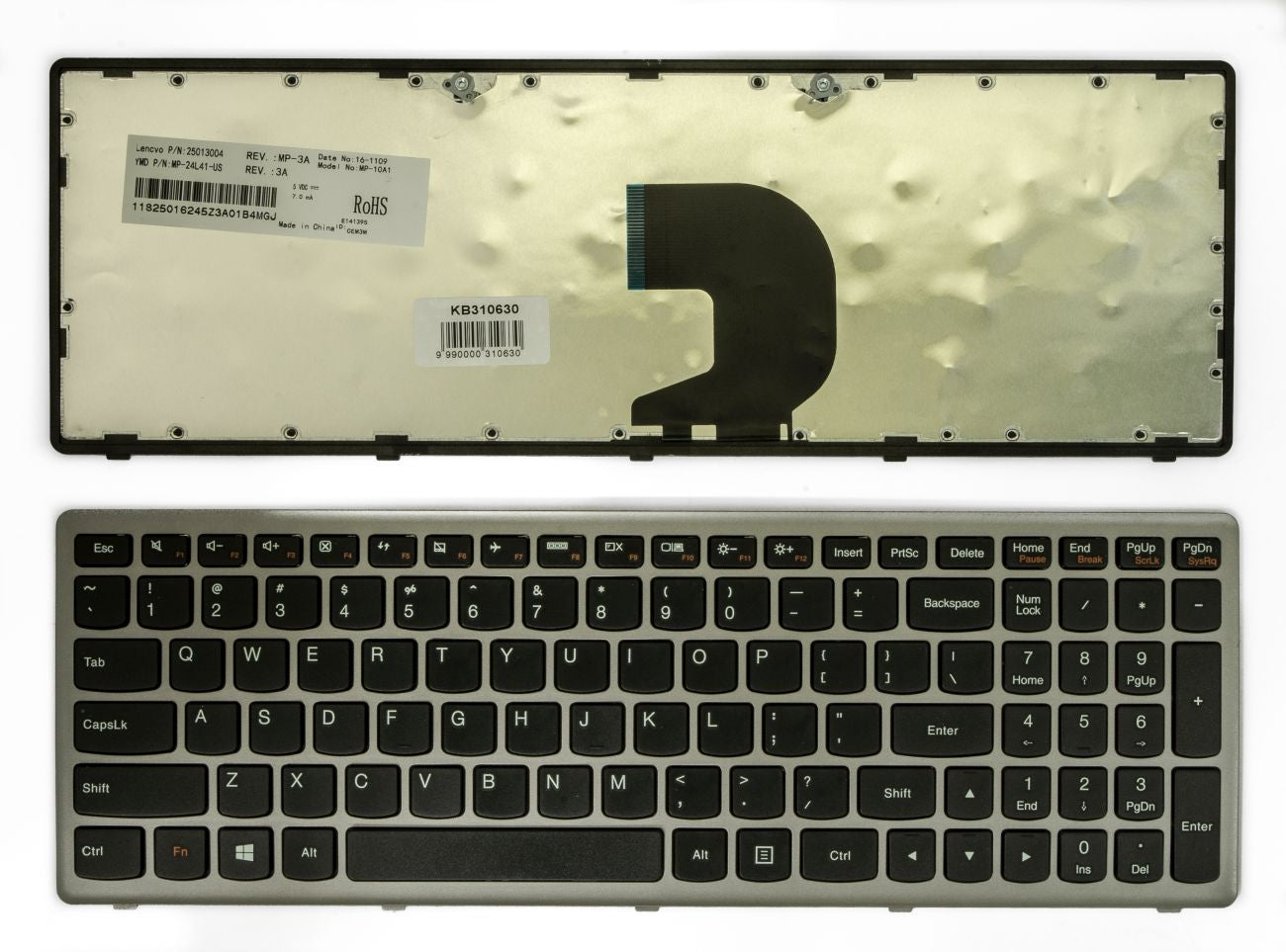Klaviatūra LENOVO Ideapad Z500, Z500A, Z500, Z500G, P500