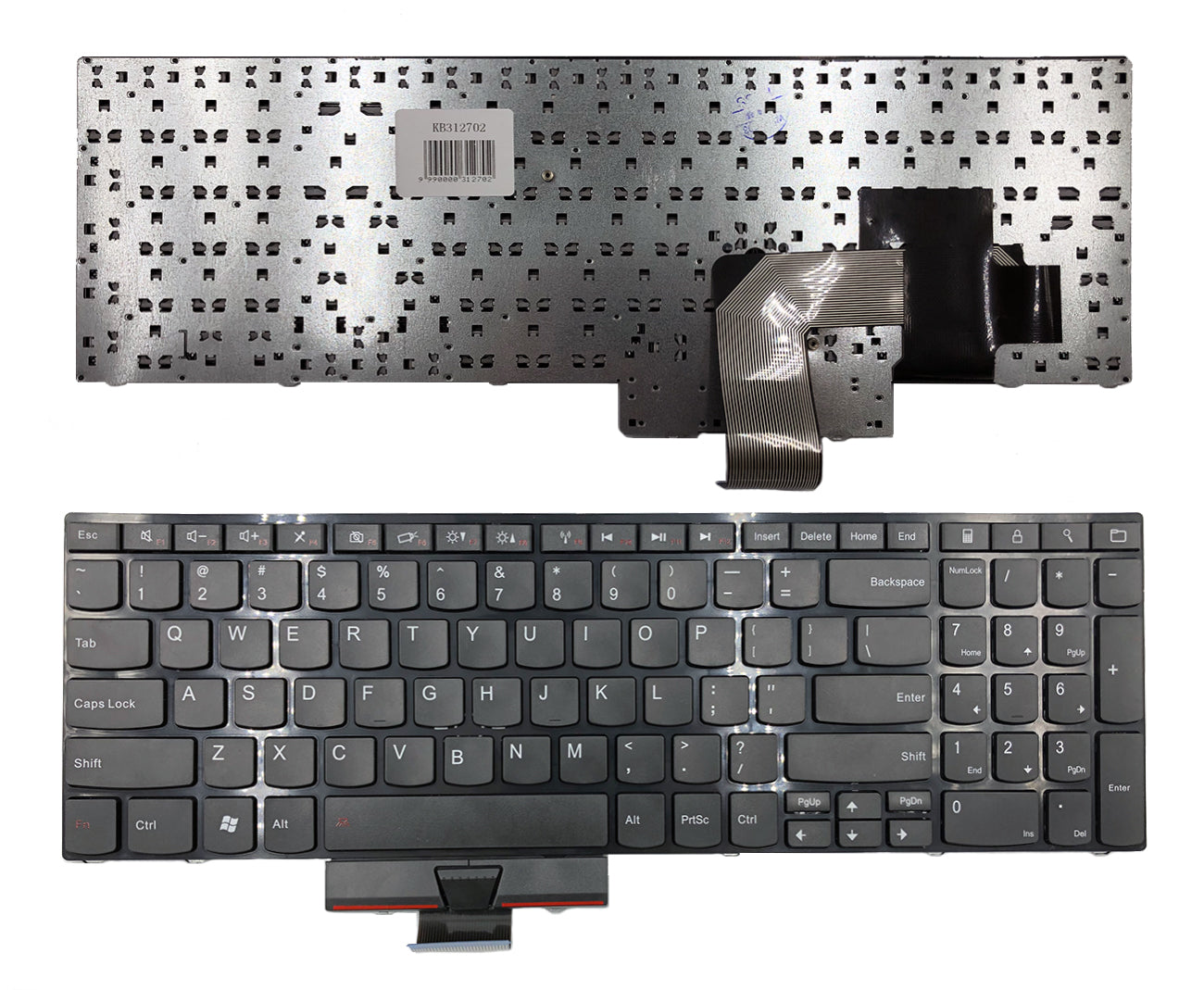 Klaviatūra Lenovo: Thinkpad Edge E520, E525 (su rėmeliu)