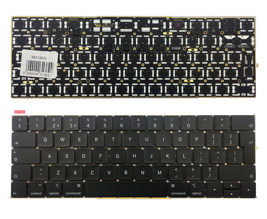 Klaviatūra Apple MacBook Pro 13" A1706; MacBook Pro 15" A1707 Touch Bar, UK