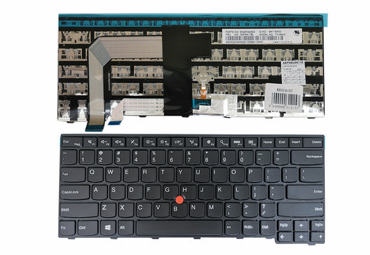 Klaviatūra LENOVO ThinkPad T460P, T460S su TrackPoint ir pašvietimu