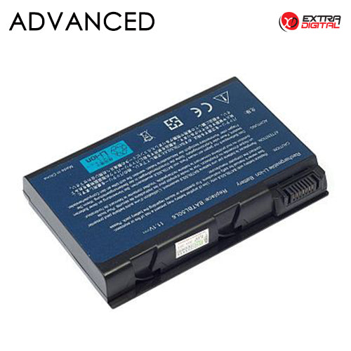 Nešiojamo kompiuterio baterija ACER BATBL50L6, 5200mAh, Advanced