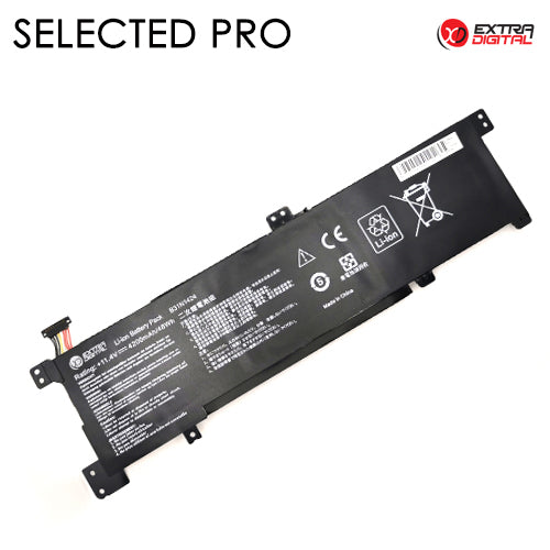 Nešiojamo kompiuterio baterija ASUS B31N1424, 4200mAh, Selected Pro