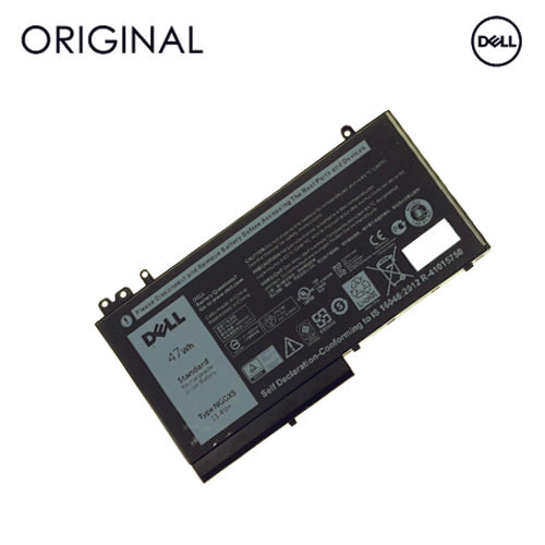 Nešiojamo kompiuterio baterija DELL NGGX5, 4122mAh, Original