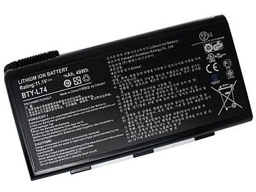 Nešiojamo kompiuterio baterija MSI BTY-L75, 5200mAh, Advanced