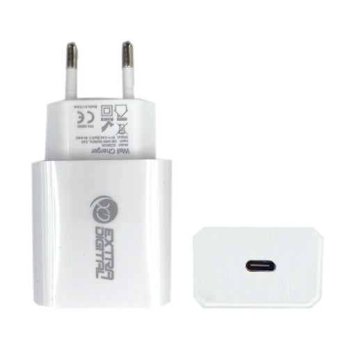 Kroviklis USB Type-C: 220V, 18W, PD