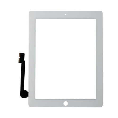 Lietimui jautrus planšetinio kompiuterio stikliukas iPad 4 baltas ORG