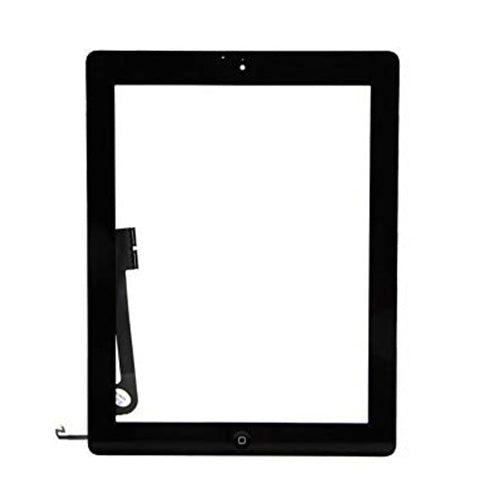 Lietimui jautrus planšetinio kompiuterio stikliuko komplektas iPad 4 juodas ORG