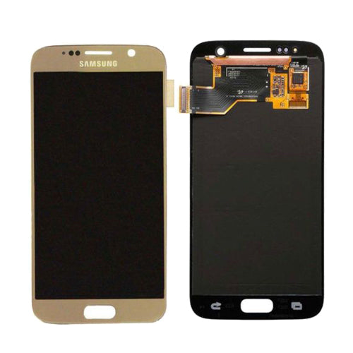 Ekranas Samsung Galaxy S7 (auksinis) ORG