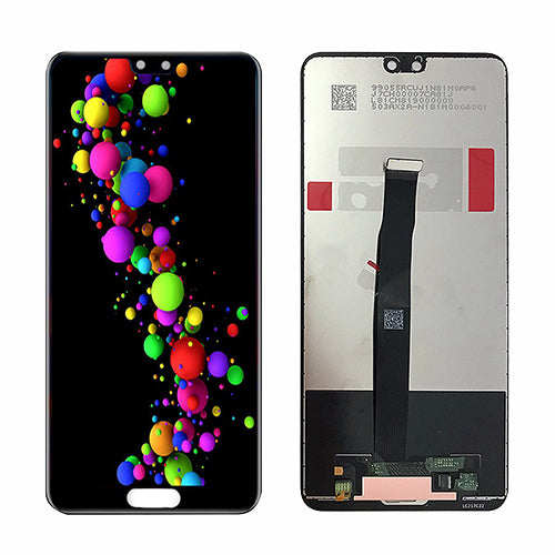 Ekranas LCD Huawei P20 (juodas) ORG