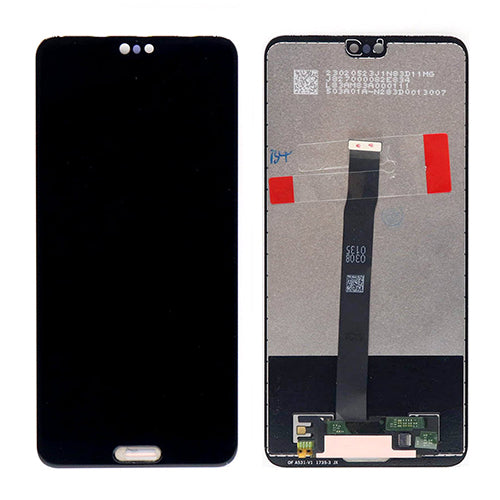 Ekranas LCD Huawei P20 (juodas) ORG