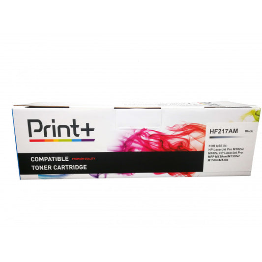 Analoginė HP CF217A BK su mikr. PP