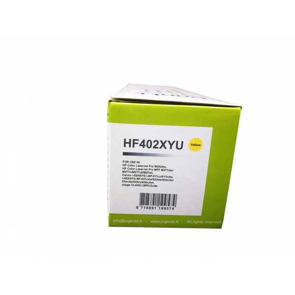 Analoginė HP CF402X/ Canon CRG045H Y PP