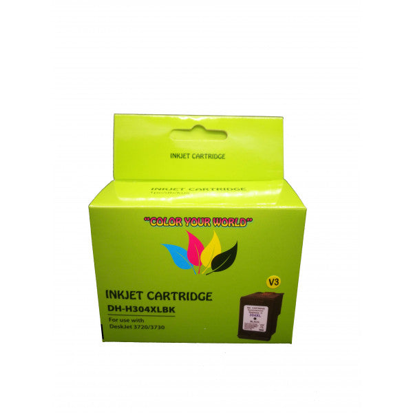 Analoginė kasetė HP 304 XL (N9K08AE) BK Green box