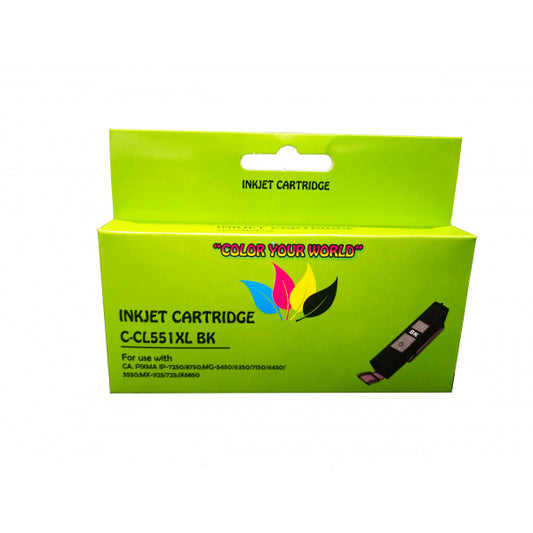 Analoginė kasetė Canon CLI-551 XL BK Green Box