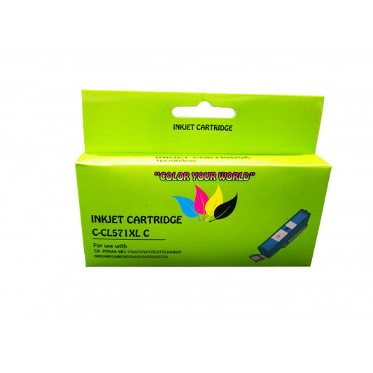 Analoginė kasetė Canon CLI-571XL C Green Box