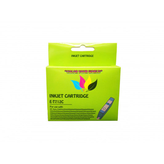 Analoginė kasetė Epson T0712 C (T071240) Green box