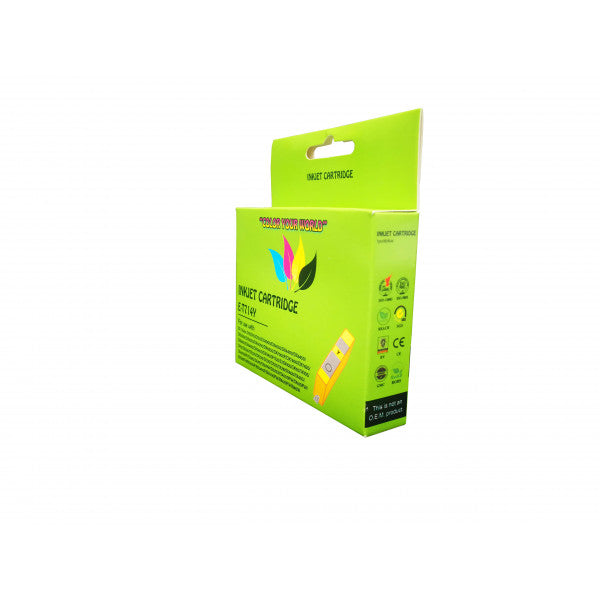 Analoginė kasetė Epson T0714 Y (T071440) Green box