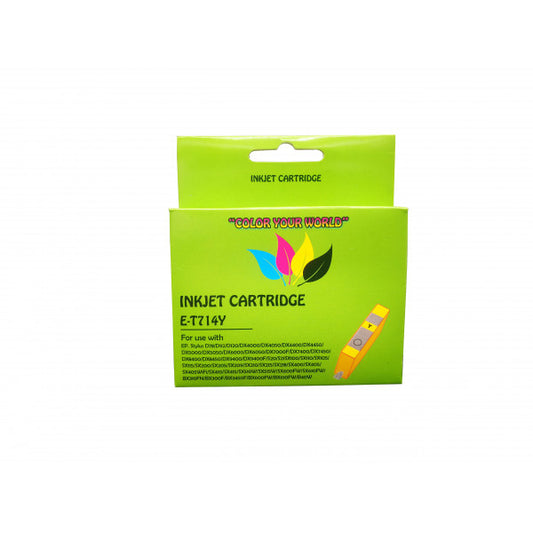 Analoginė kasetė Epson T0714 Y (T071440) Green box