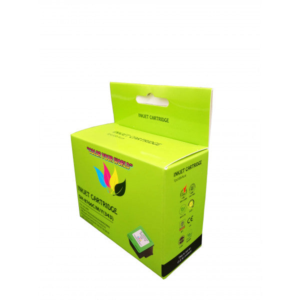 Analoginė HP 343 (C8766EE) C/M/Y Green box
