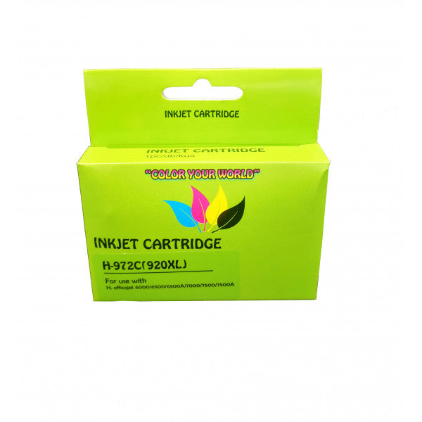Analoginė kasetė HP 920 XL (CD972AE) C Green box